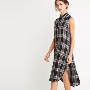 Forever 21 Plaid Shirtdress